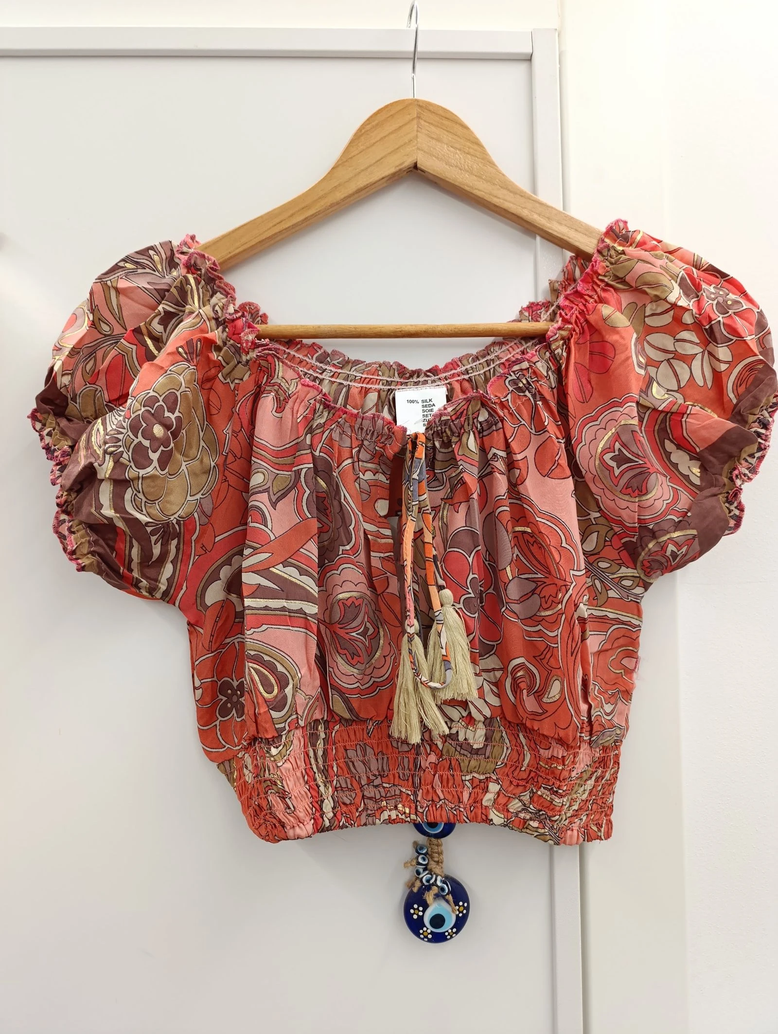 Coral silk set – photo 2